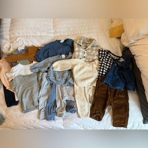 0-3/3 month old baby boy clothes (bundle).